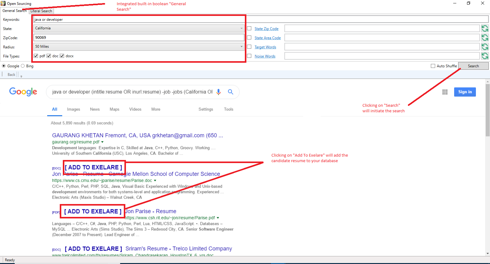 Web-Sourcing