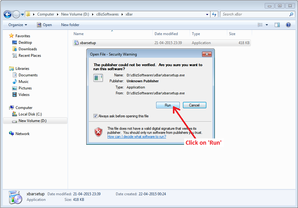 Setup Outlook Integration - Installing the xBar Outlook Plugin