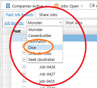Posting Jobs to Dice