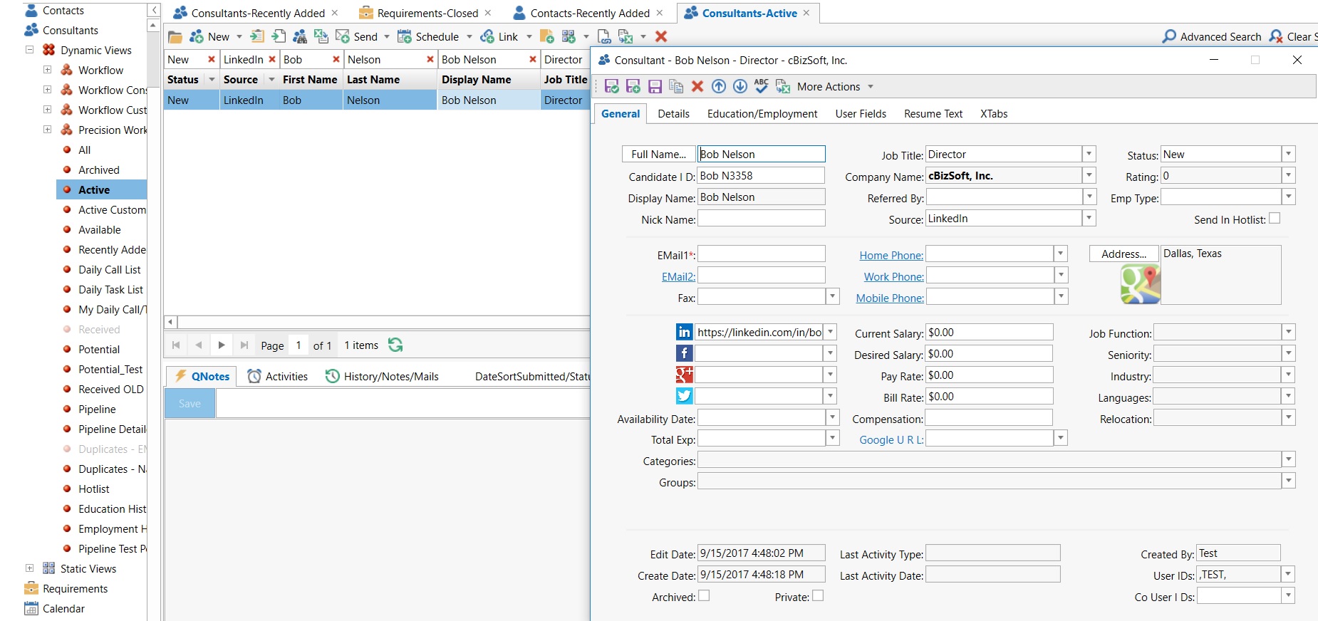 Installing the LinkedIn Chrome Extension "Exelare LinkedIn Integration"
