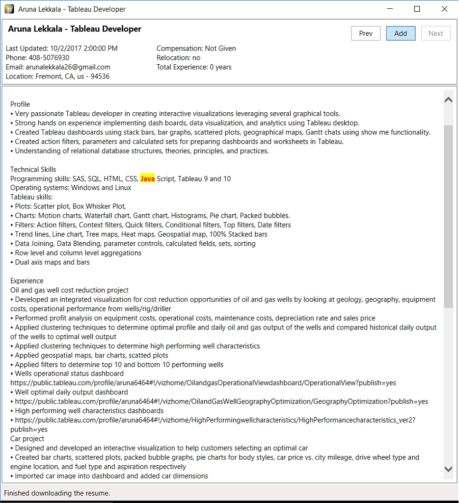 Candidate Sourcing - Updated