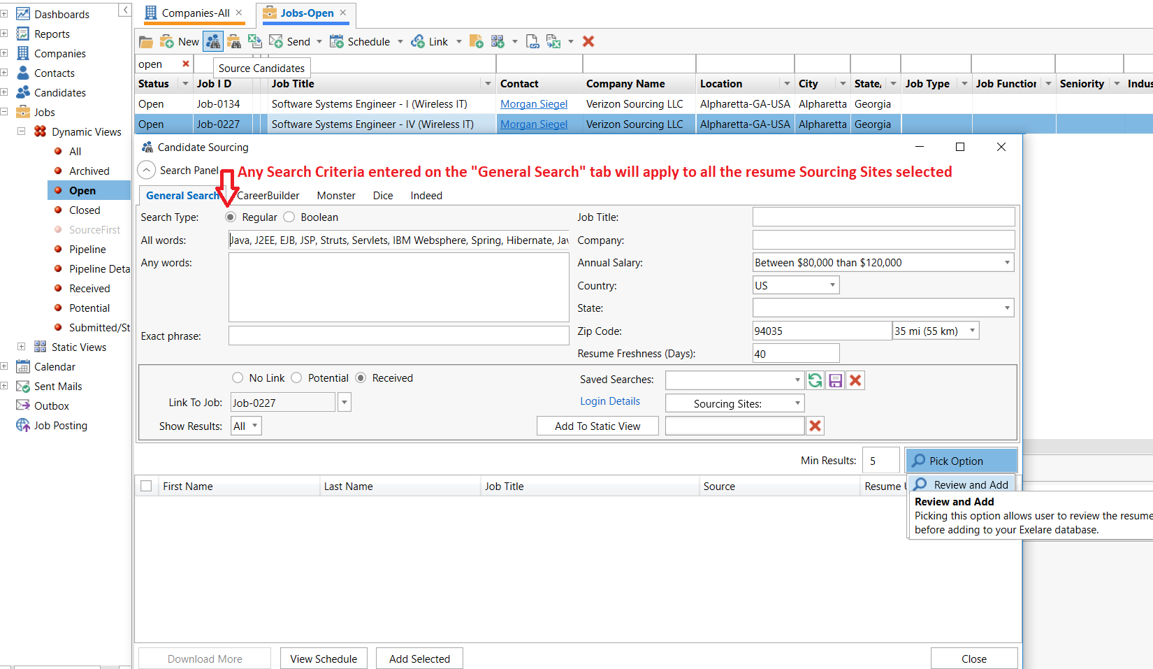 Candidate Sourcing - Updated