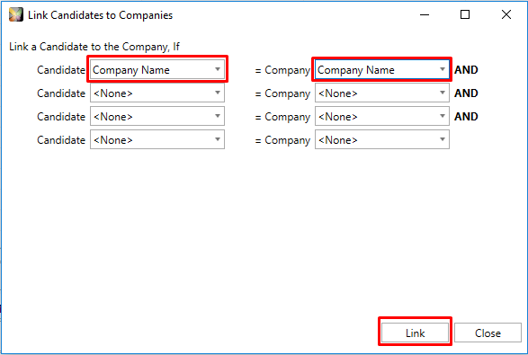 Link Candidates to Companies