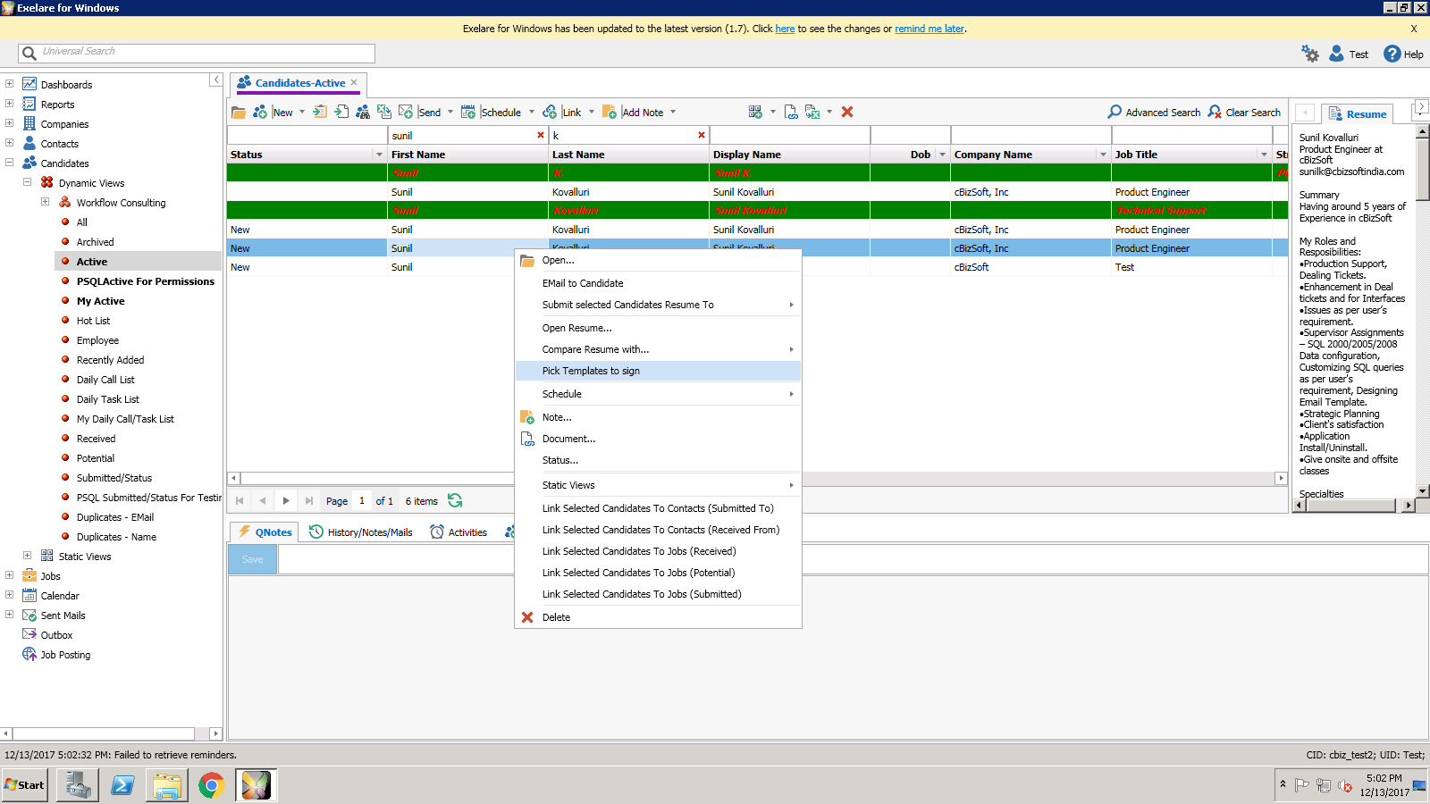 Exelare DocuSign