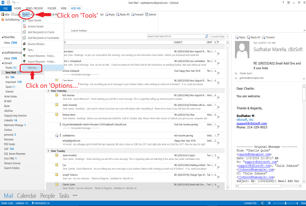 Setup Outlook Integration - Installing the xBar Outlook Plugin