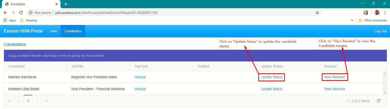Hiring Manager Portal Guide