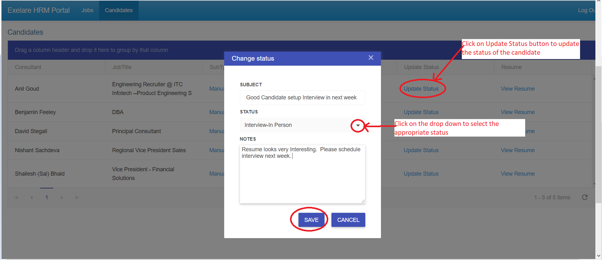 Hiring Manager Portal Guide